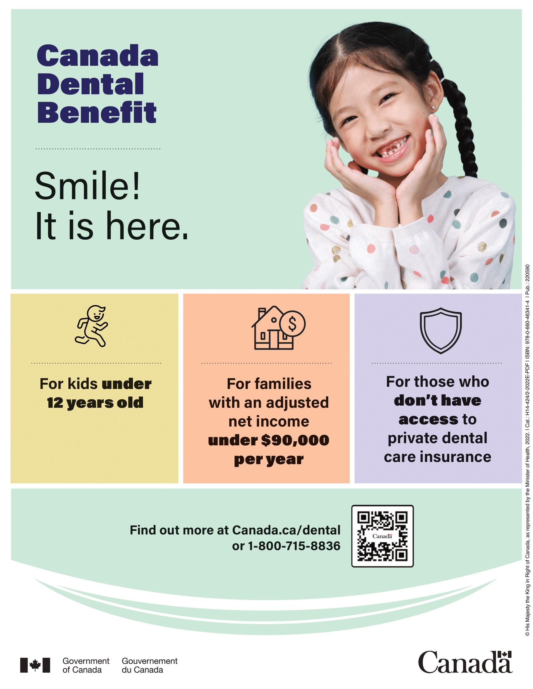 Canada Dental Benefit Dental Poster